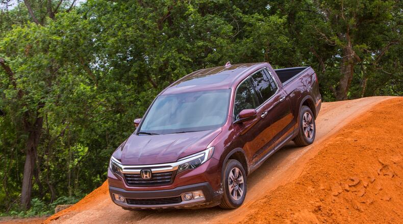 The 2017 Honda Ridgeline is the second generation of Honda’s innovative midsize pickup truck, redesigned from the ground up. Photo by Honda
