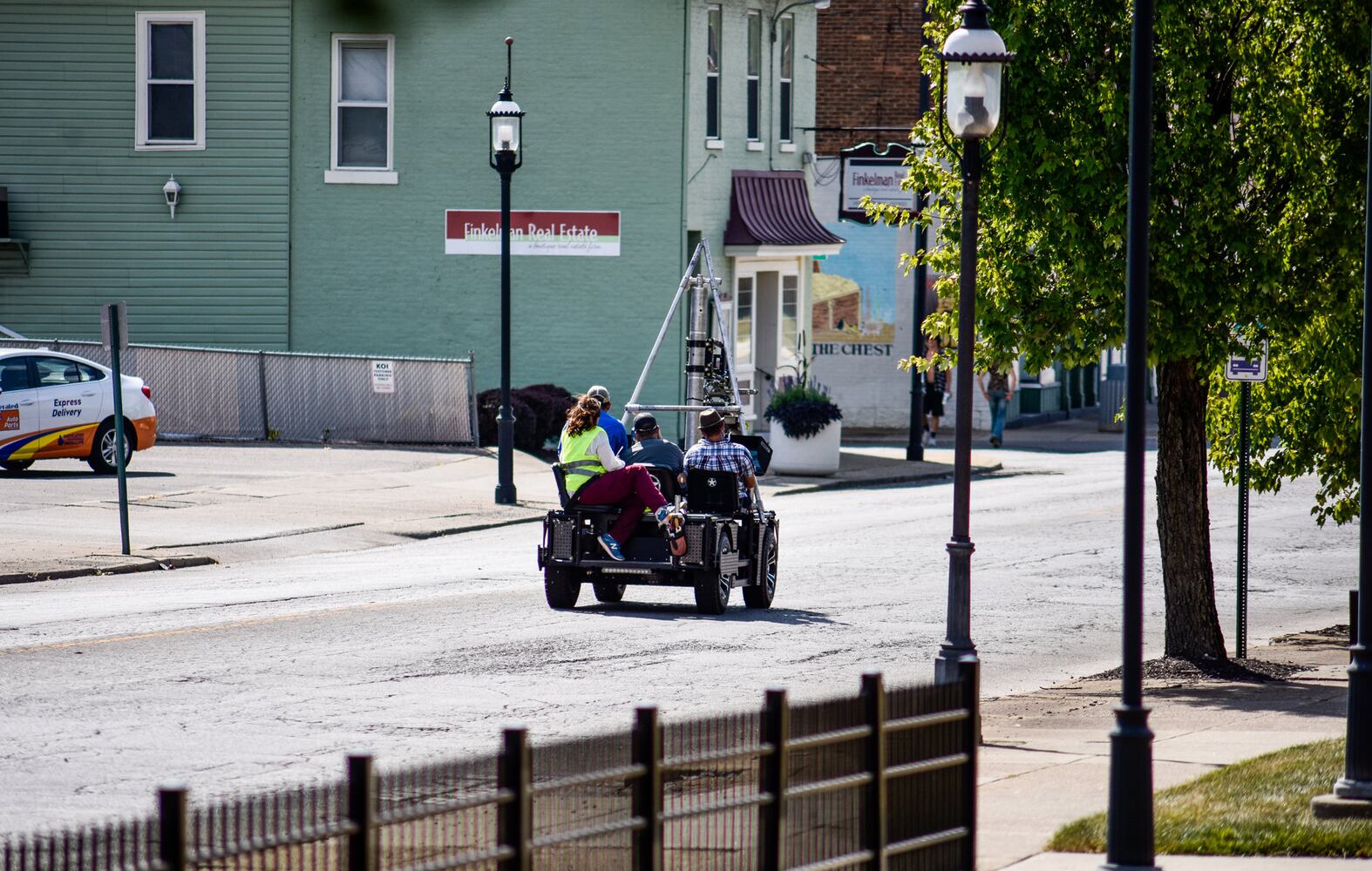 Scenes filmed in downtown Middletown for Hillbilly Elegy movie