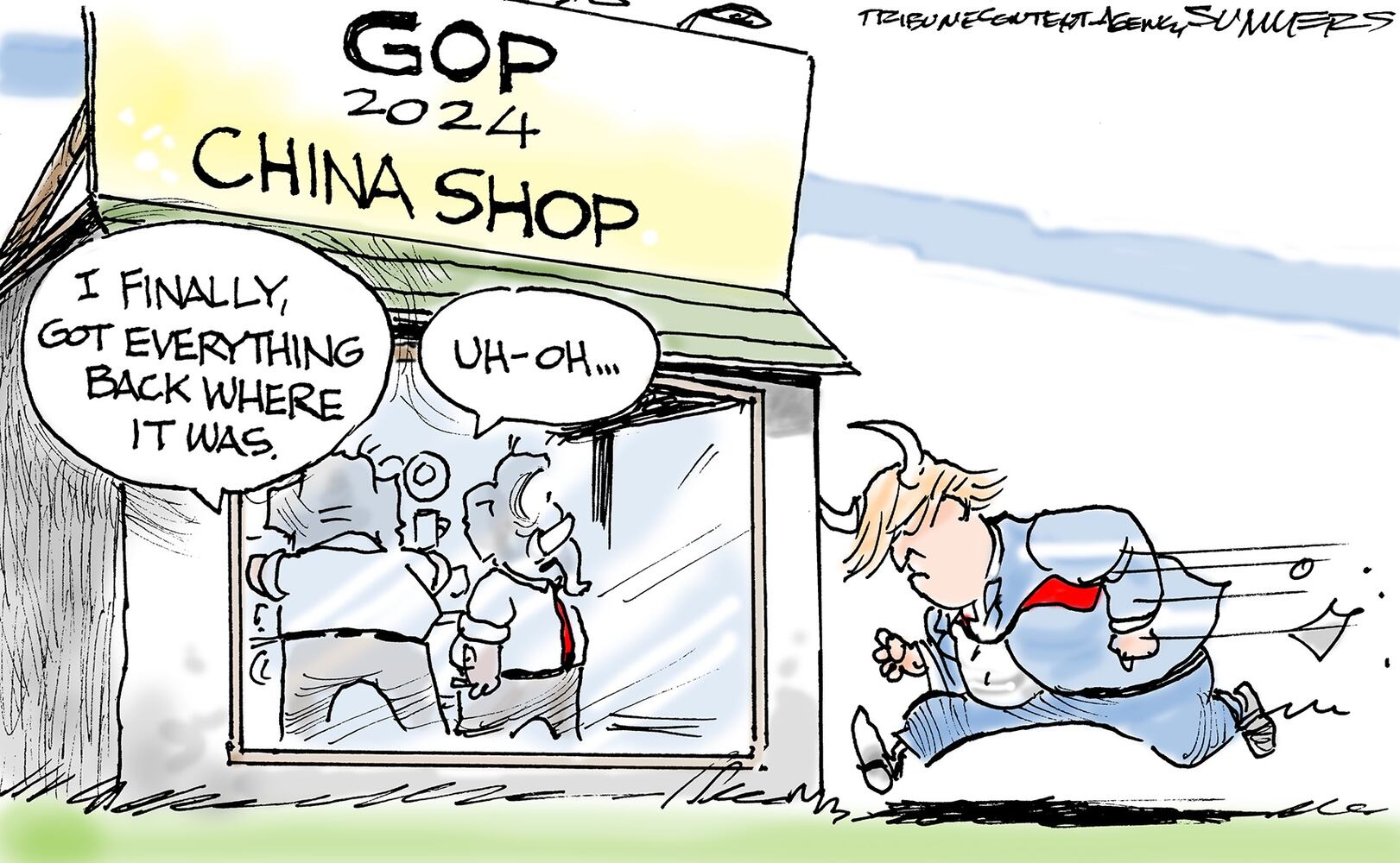 WEEK IN CARTOONS: Trump’s 2024 run, Twitter and more