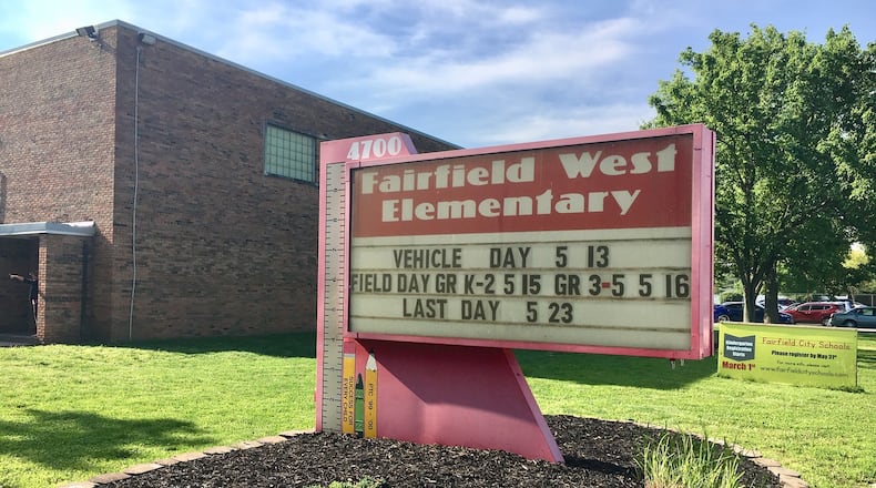 Fairfield West Elementary School. STAFF FILE
