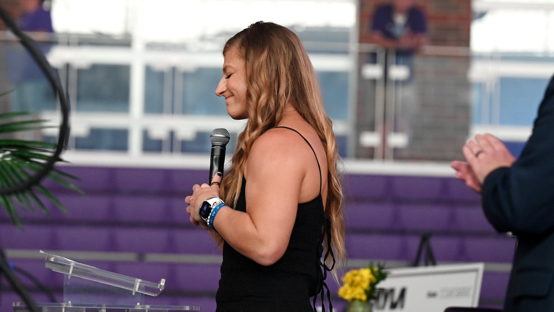 Kayla Harrison returns to Middletown