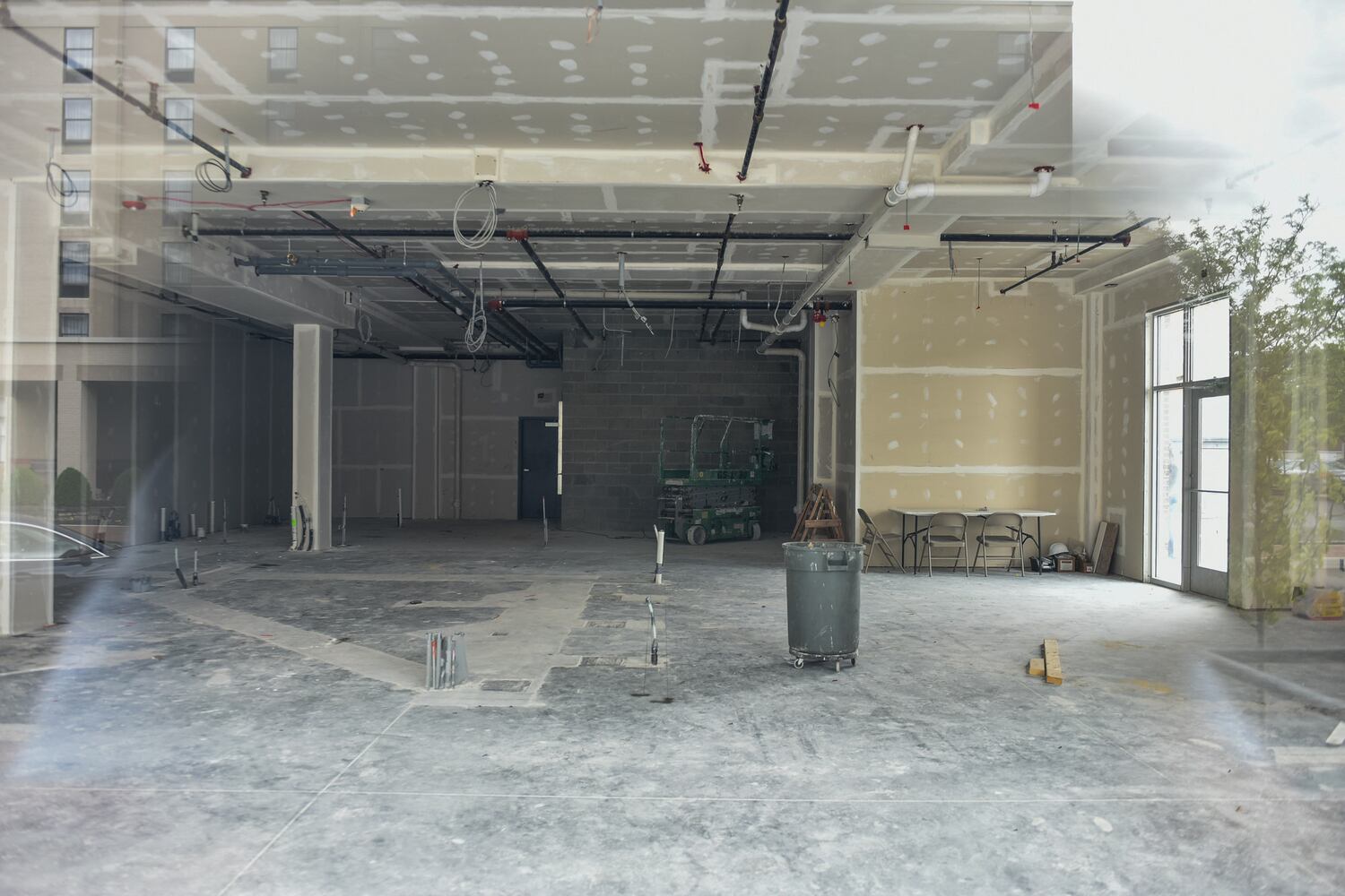 The Marcum Apartments and retail spaces