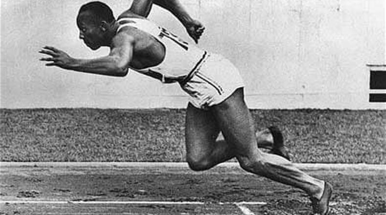 Jesse Owens. Getty Image