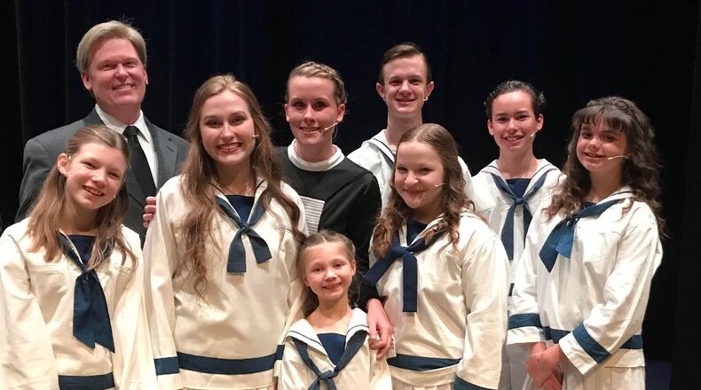 These are the leading cast members in Greater Hamilton's "Sound of Music," which will be on stage Dec. 3-5, 2021. Tickets: ghctplay.com