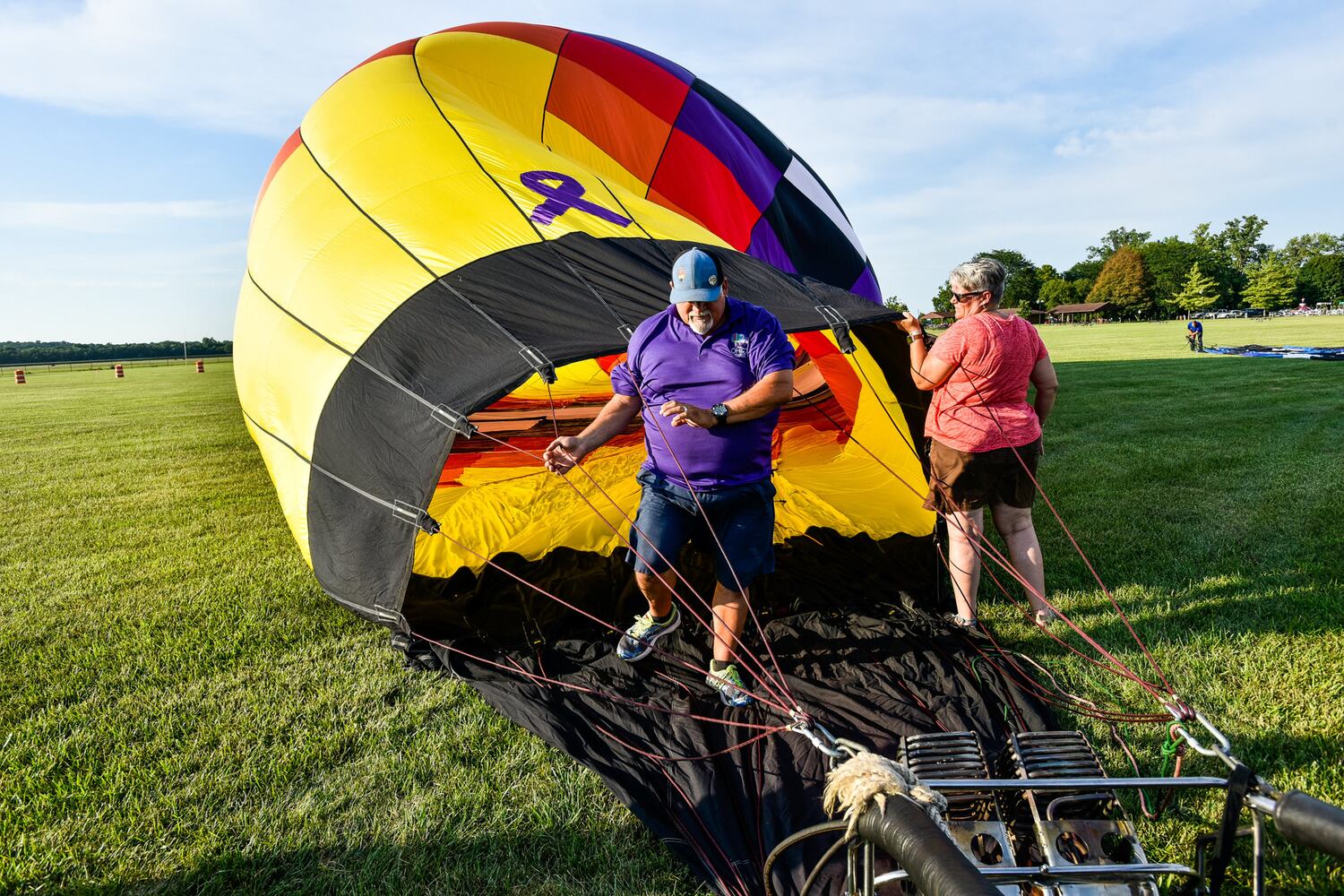 Balloons take to the air for Ohio Challenge hot air balloon festival