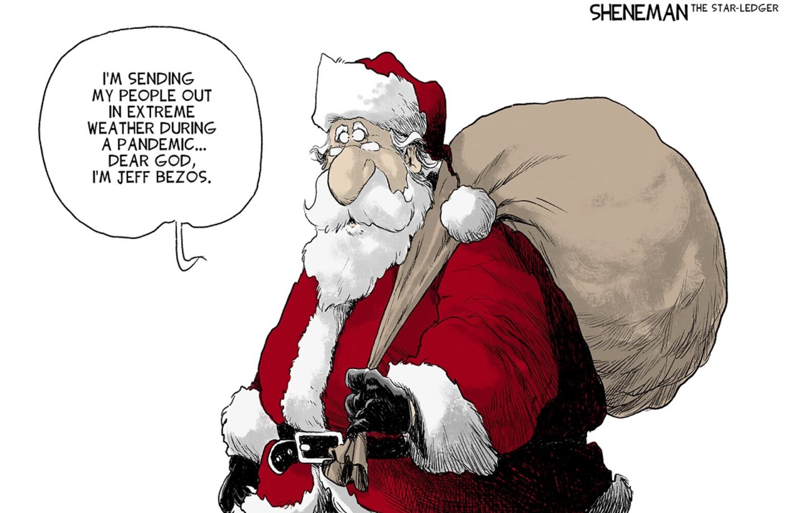 WEEK IN CARTOONS: Omicron Christmas, Joe Manchin and more
