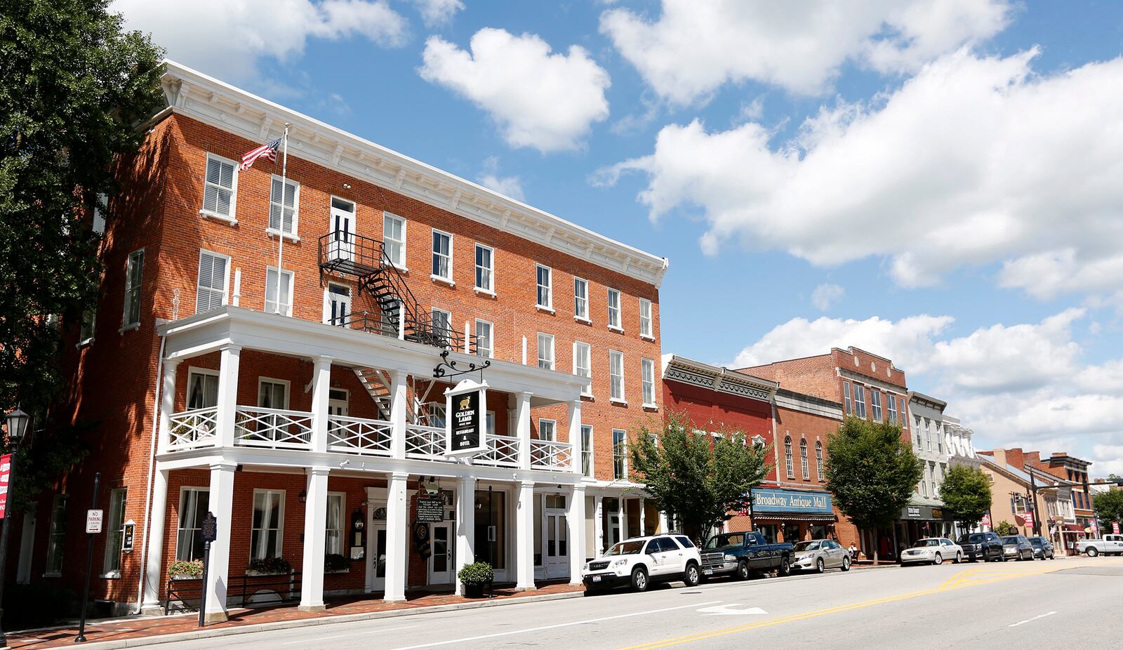 A historical dinner series at the historic Golden Lamb Restaurant and Hotel in Lebanon will begin July 28. LISA POWELL / STAFF