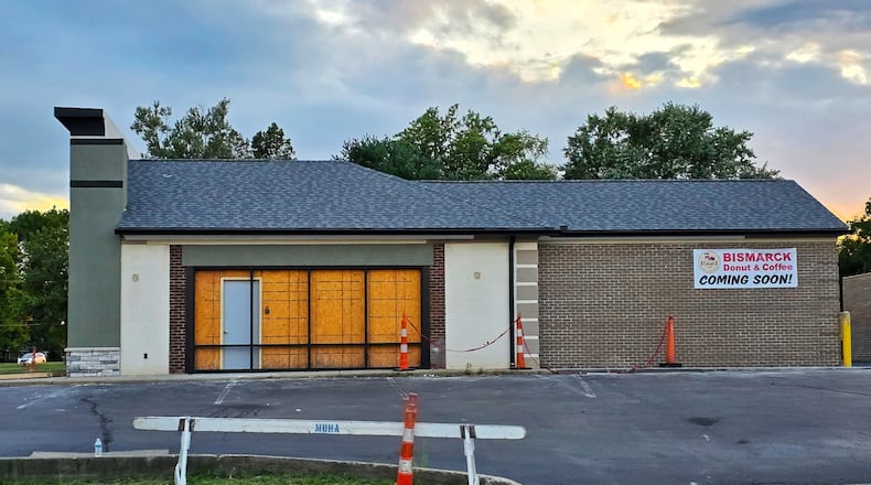 Bismarck Donuts & Coffee is planned to open in October at 4455 Roosevelt Blvd. in Middletown. NICK GRAHAM/STAFF