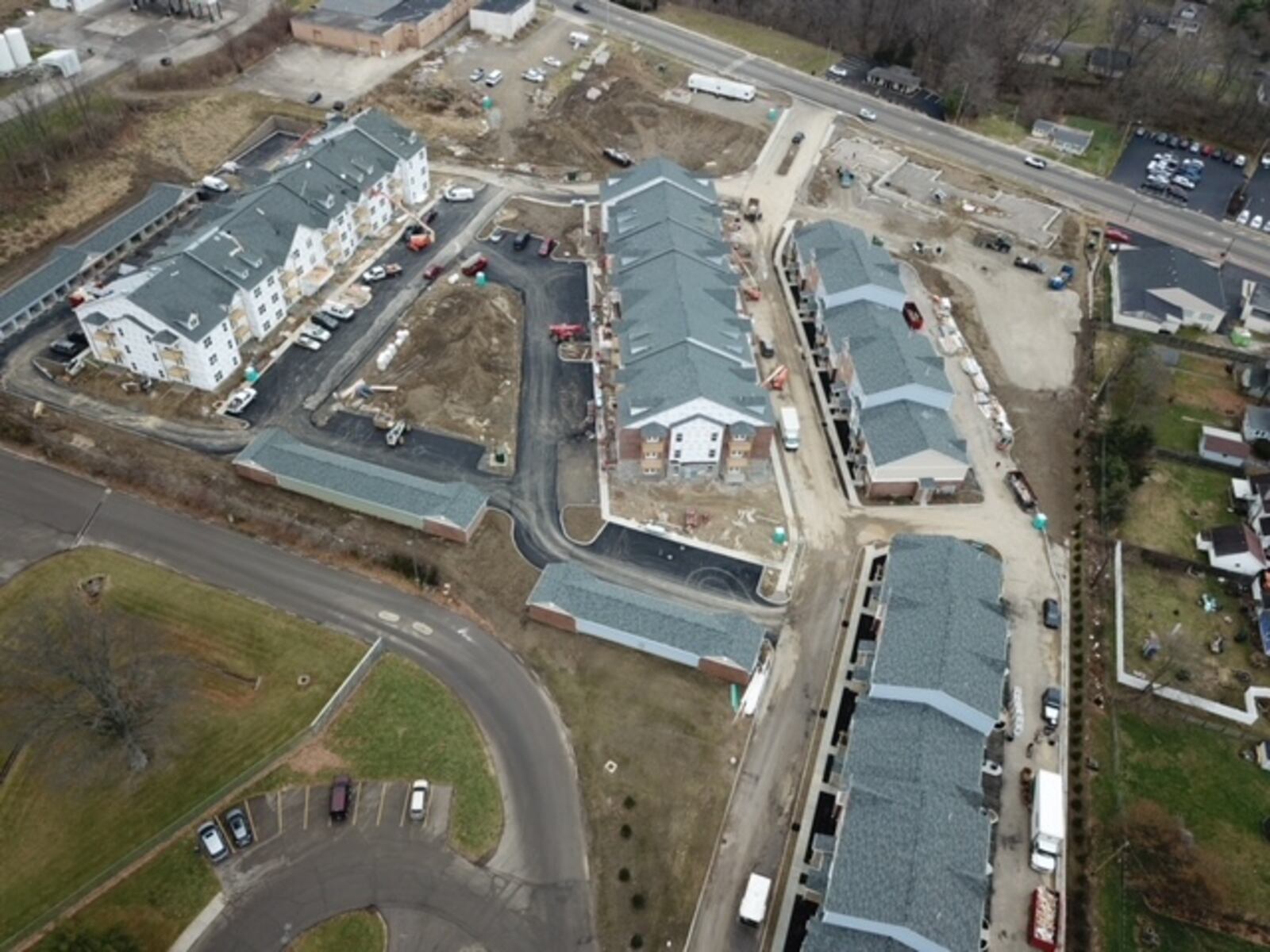 Another drone view of the 511 N. Broadway project in Lebanon. CONTRIBUTED/CMC PROPERTIES
