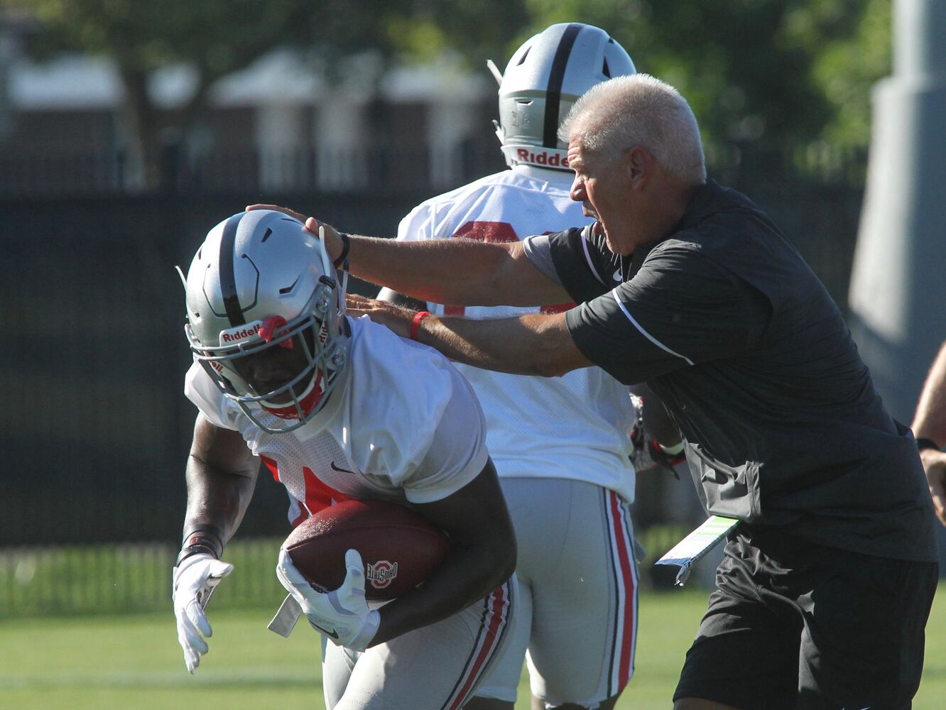 Ohio State freshmen begin practice