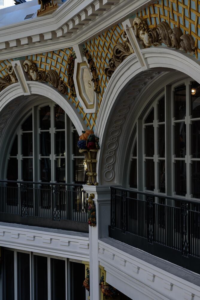 Dayton Arcade construction October 2020