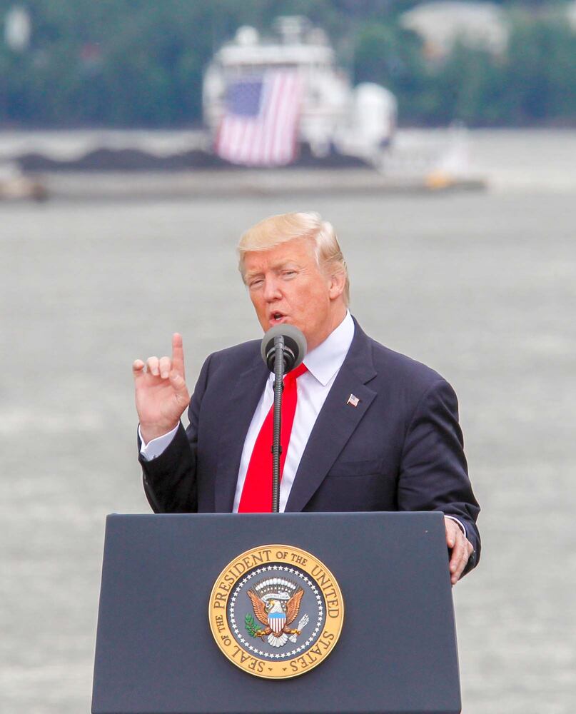 PHOTOS President Trump in Cincinnati