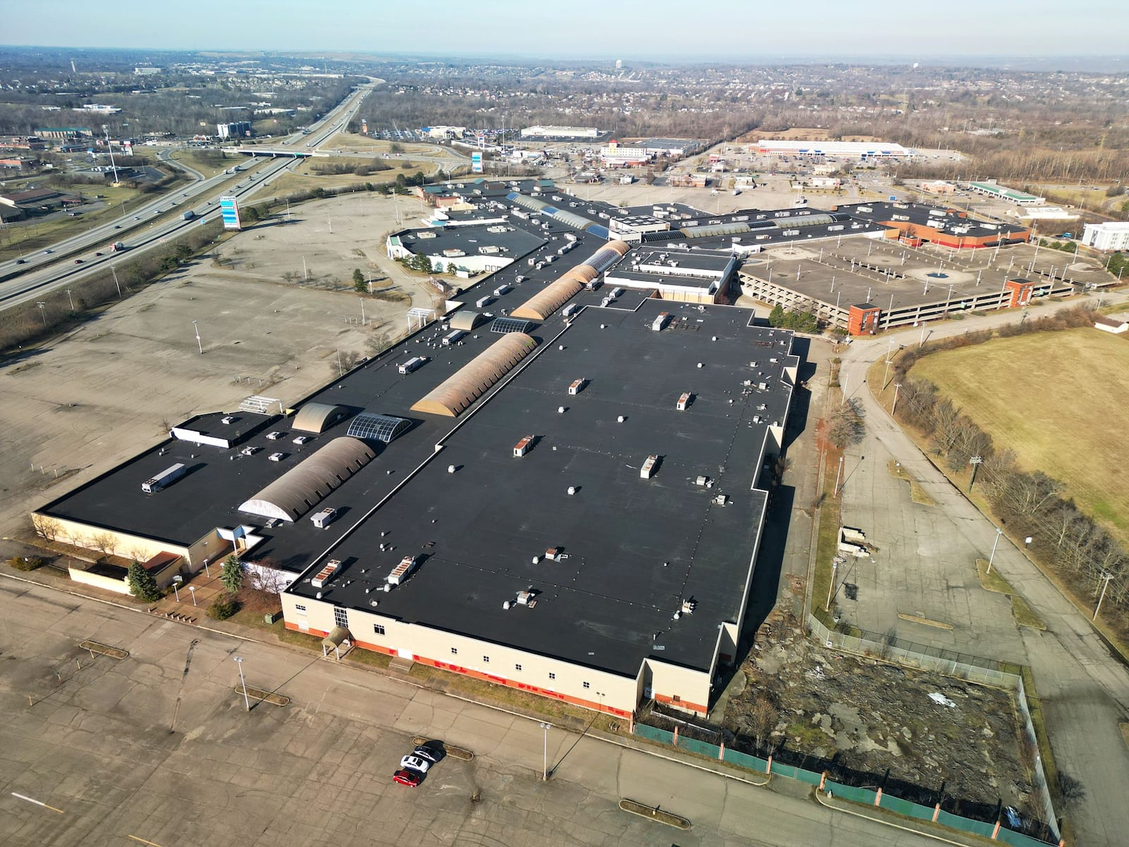 Cincinnati Mall, formerly Forest Fair Mall, situated on the border of Forest Park and Fairfield could soon be demolished to make space for redevelopment. NICK GRAHAM/STAFF