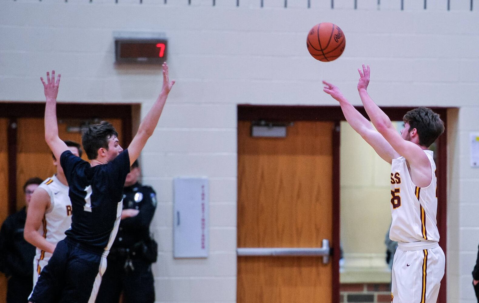 Ross vs Edgewood basketball