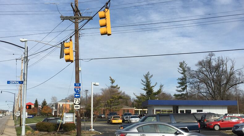 Joe Davis is moving his business from the northeast corner of Main Street and Central Avenue to make way for $10 million in improvements to the intersection in Springboro. Staff photo by Lawrence Budd
