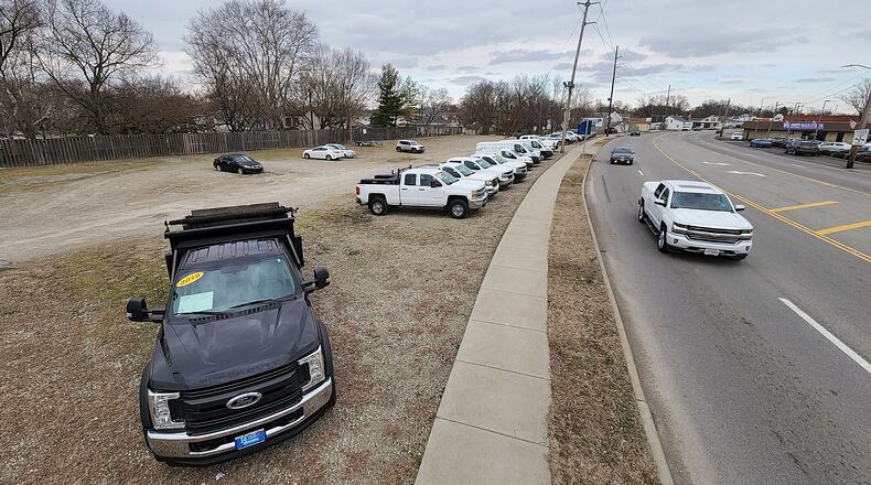 Plans have been submitted to construct a Starbuck's restaurant at 105 N. Erie Blvd. in Hamilton, Ohio. NICK GRAHAM/STAFF