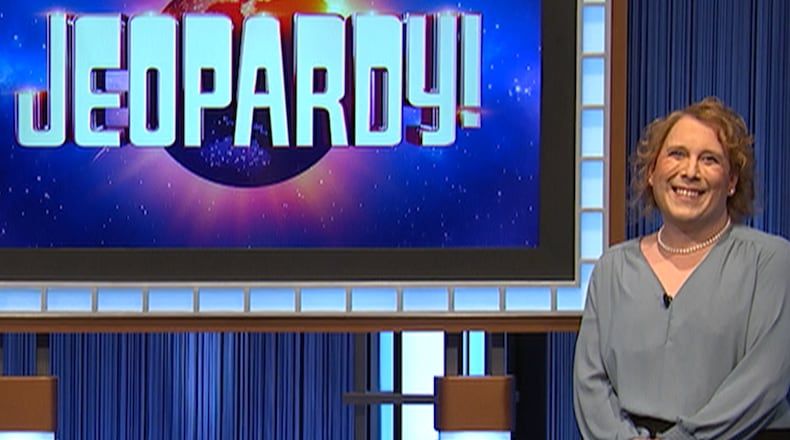 Amy Schneider, an Oakland, California engineering manager with roots in Dayton, is the reigning “Jeopardy” champion.