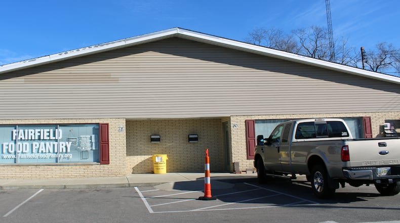 The Fairfield Food Pantry will distribute 500 Thanksgiving meals Nov. 22. SUE KIESEWETTER/CONTRIBUTED