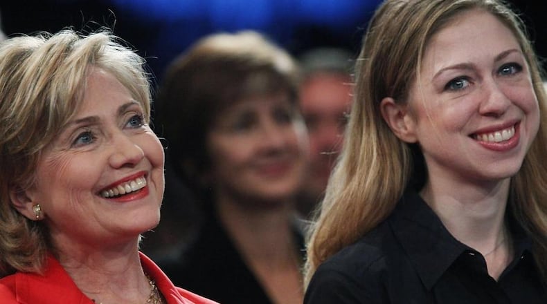 Chelsea Clinton is scheduled to campaign for her mom, Democratic presidential nominee Hillary Clinton, in Ohio on Wednesday, Oct. 26.
