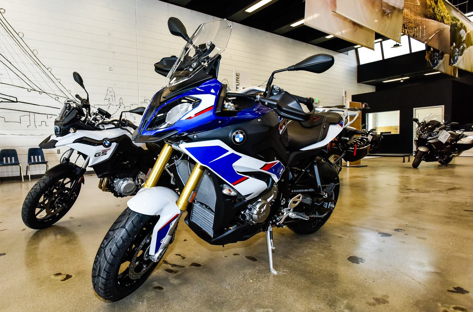 Take a look inside new BMW motorcycle dealership in Middletown