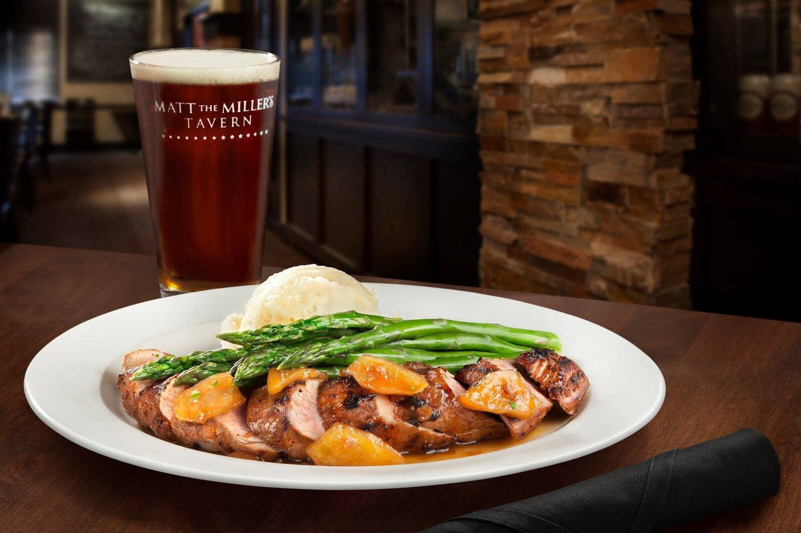 Smoked Pork Tenderloin at Matt the Miller’s. CONTRIBUTED