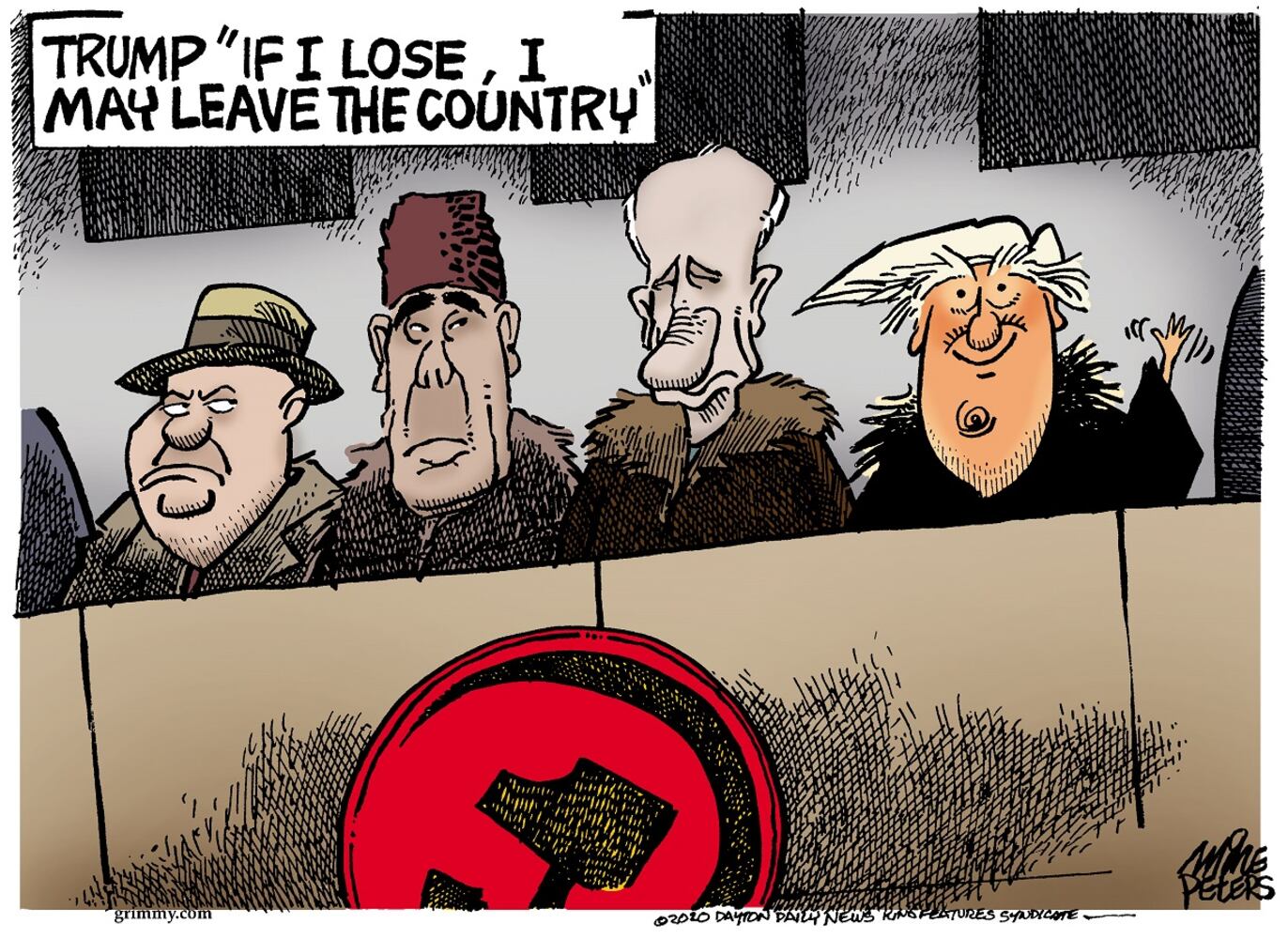 Week in cartoons: The final debate, Jeffrey Toobin and more