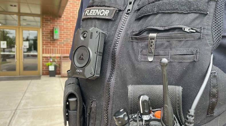 Butler County Sheriff Richard Jones and three other police agencies have received nearly $300,000 for body worn cameras. MICHAEL D. PITMAN/STAFF