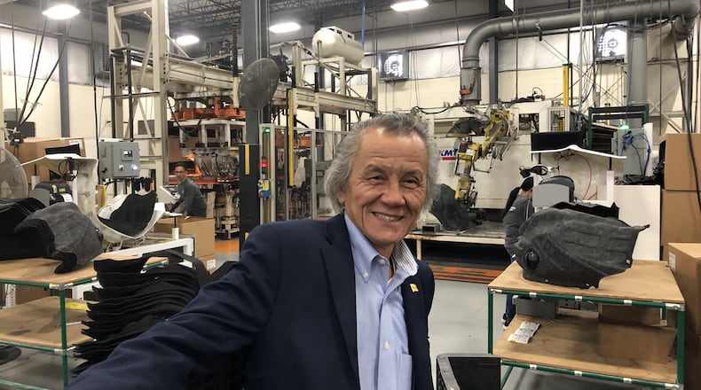 Daklak Do inside of one of his company’s buildings in Springboro. STAFF/LAWRENCE BUDD