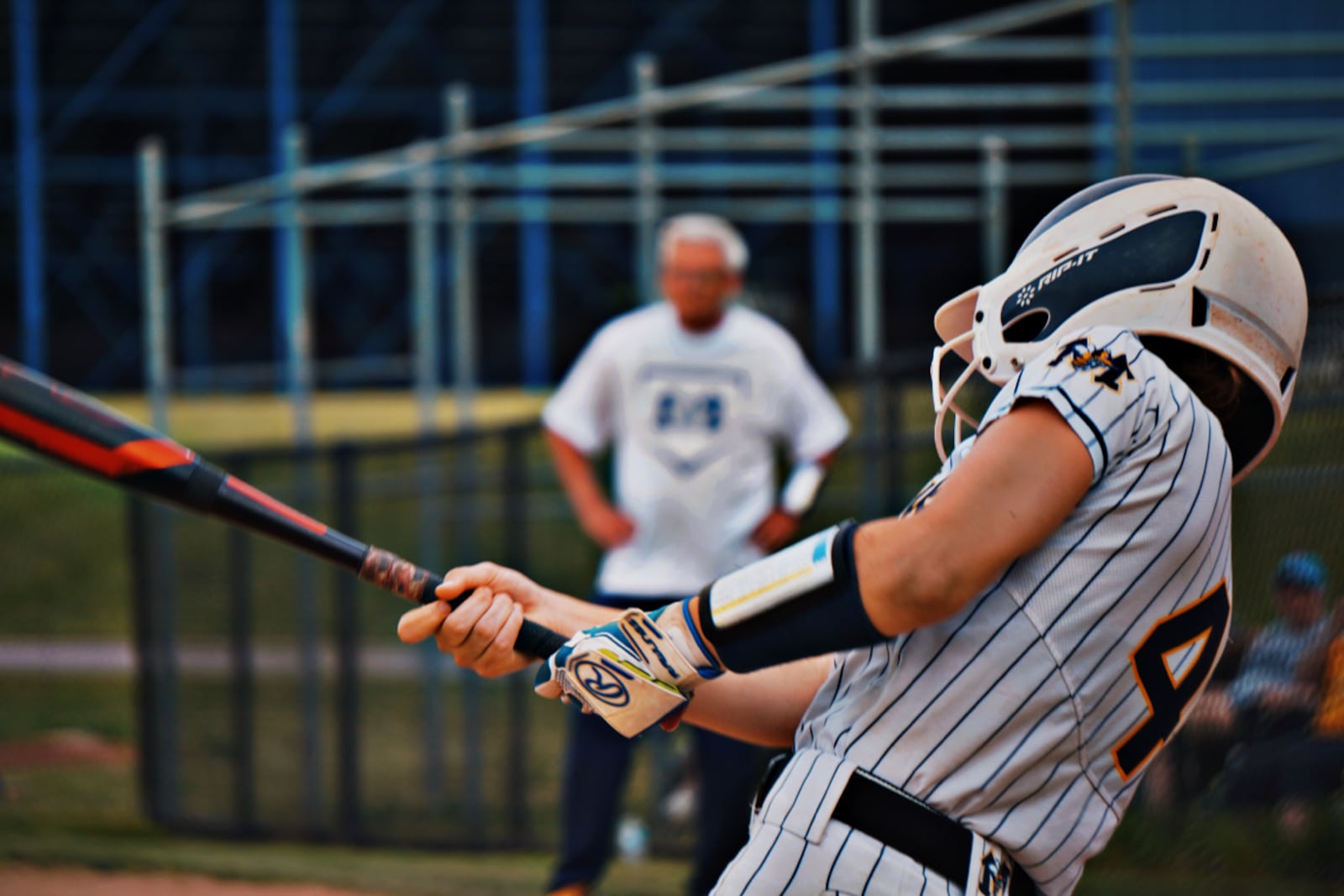 Monroe freshman Aubri Vandeventer takes a swing during her Division III tournament game against Mercy McAuley on Friday. CHRIS VOGT / CONTRIBUTED