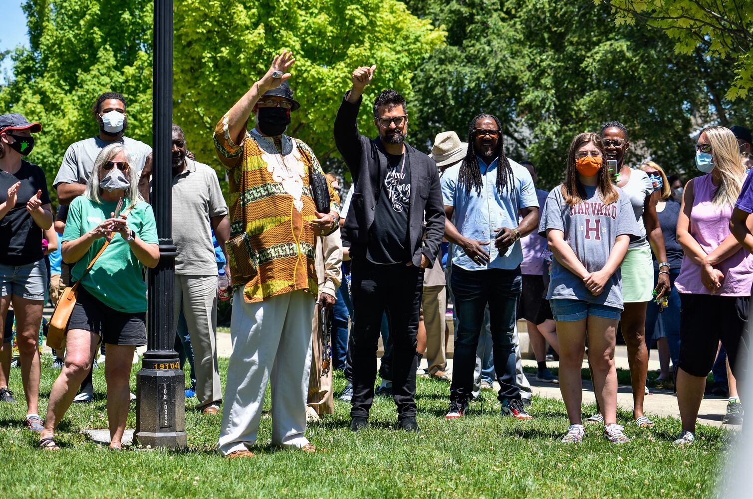 Prayer Vigil held at Bailey Square in Hamilton