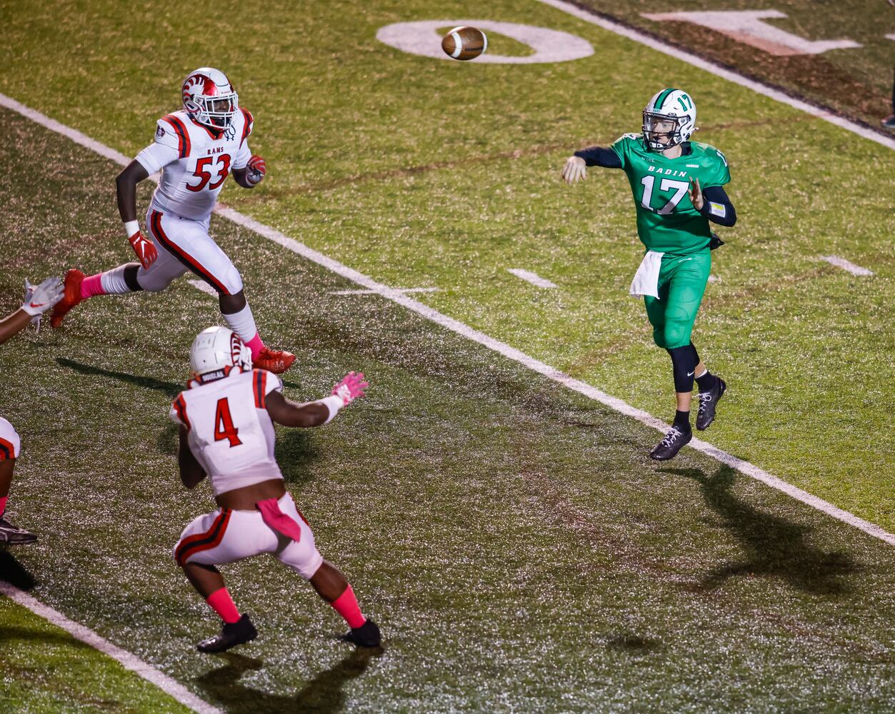 110124 Badin vs. Trotwood-Madison football