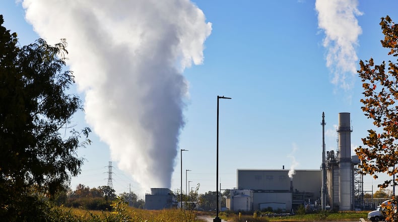 Middletown Energy Center is a natural gas-fired power plant in Middletown. The average cost of home heating is estimated to increase from $907 last winter to $976 this winter, a 7.6% increase, according to projections from the National Energy Assistance Directors Association. Natural gas prices expenditures are projected to rise from $639 to $693, an 8.4% increase. NICK GRAHAM/STAFF