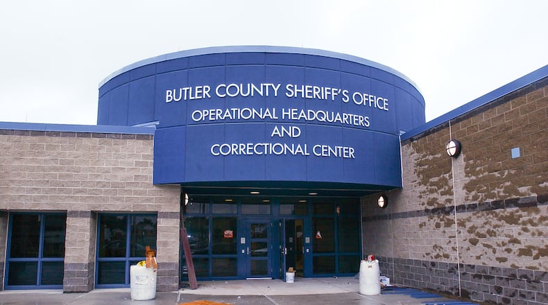 The Butler County Sheriff's Office Headquarters and Jail. GREG LYNCH/FILE