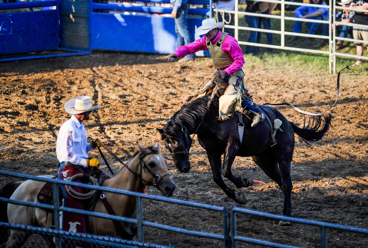 Broken Horn Rodeo closes out the night Wednesday at the Butler County Fair