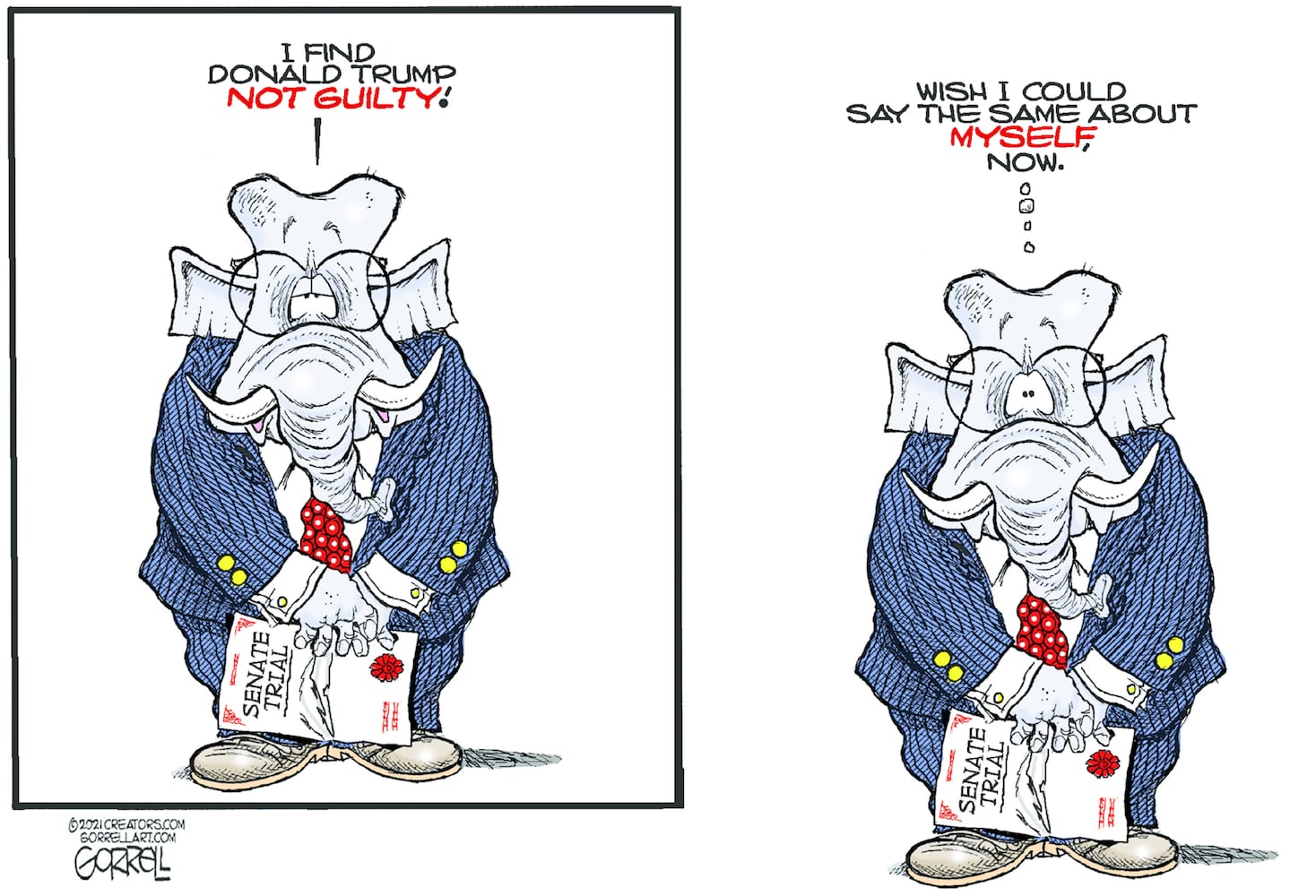 Week in cartoons: Frigid Texas, Rush Limbaugh and more