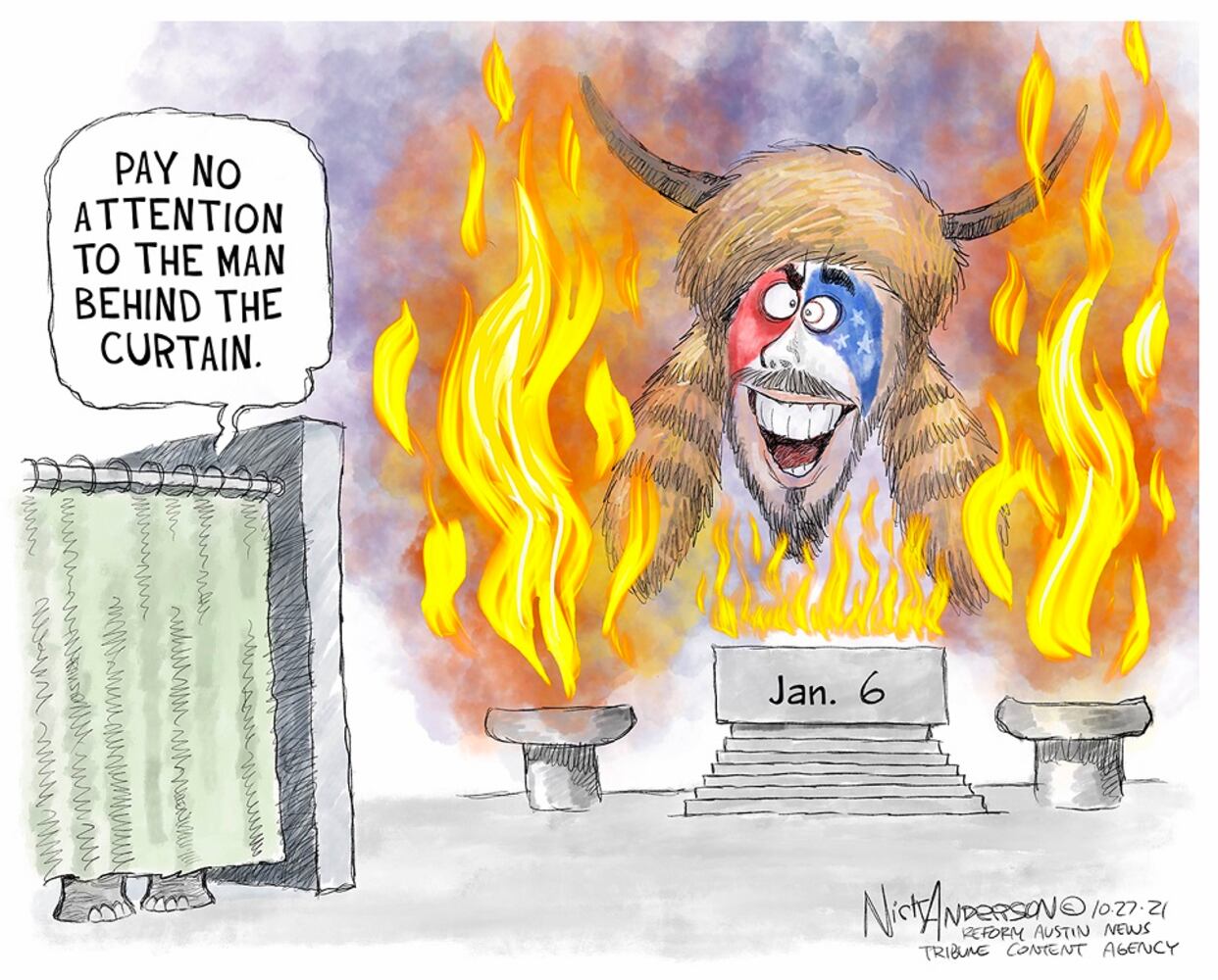 WEEK IN CARTOONS: Facebook name change, Biden’s spending plan and more