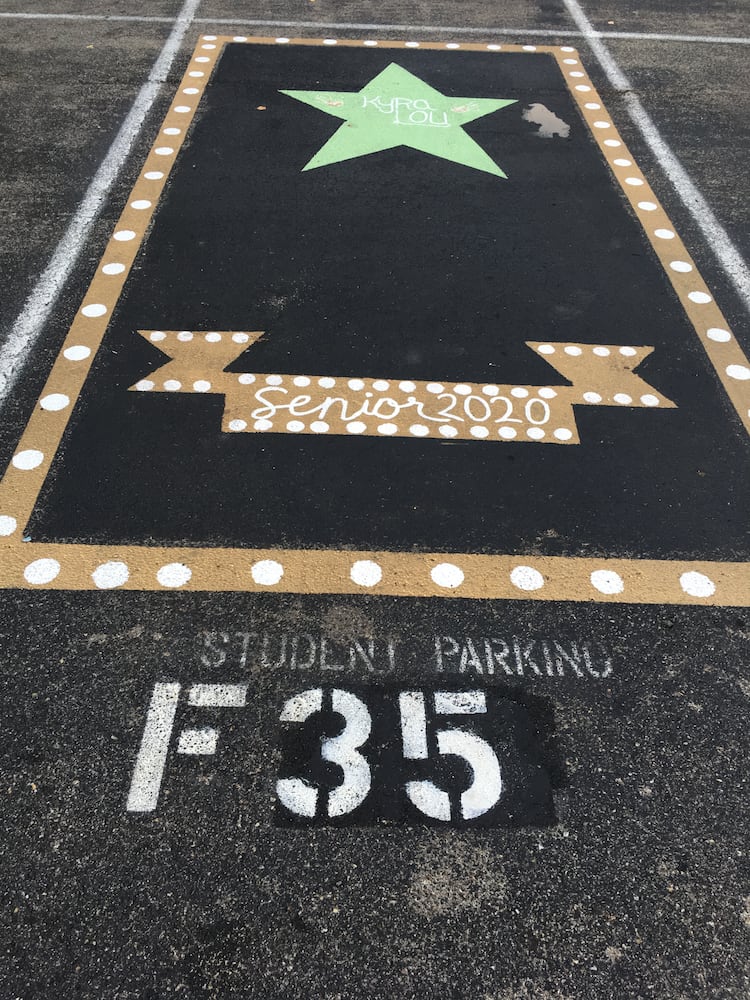 parking lot spaces