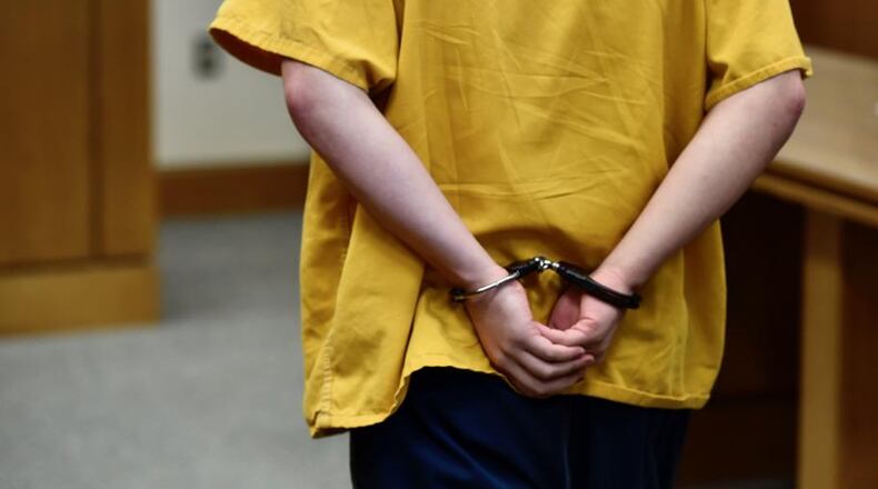 John Robbins, 16, of Colerain Twp., will be tried as an adult for allegedly shooting another teen in the parking lot of Walmart in Fairfield Twp. NICK GRAHAM/STAFF