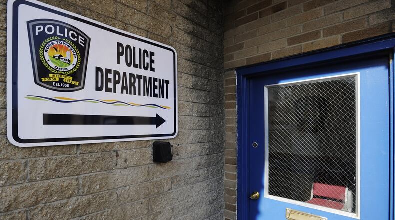 Ross Twp. trustees will ask voters to approve a police levy in November so they can expand their complement of full-time officers. NICK GRAHAM/STAFF