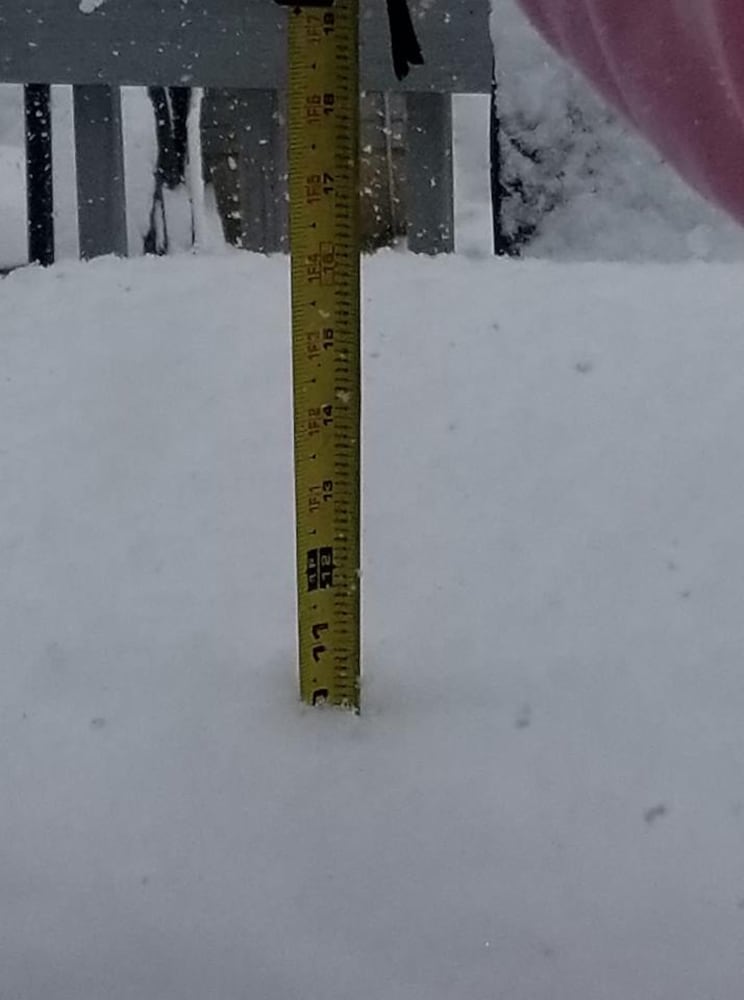 Butler County snow photos Jan. 12-13, 2019
