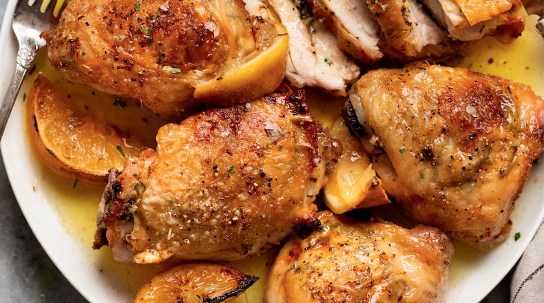 Crispy Lemon Garlic Butter Chicken. COUNTRYMAN PRESS/NAGI MAEHASHI