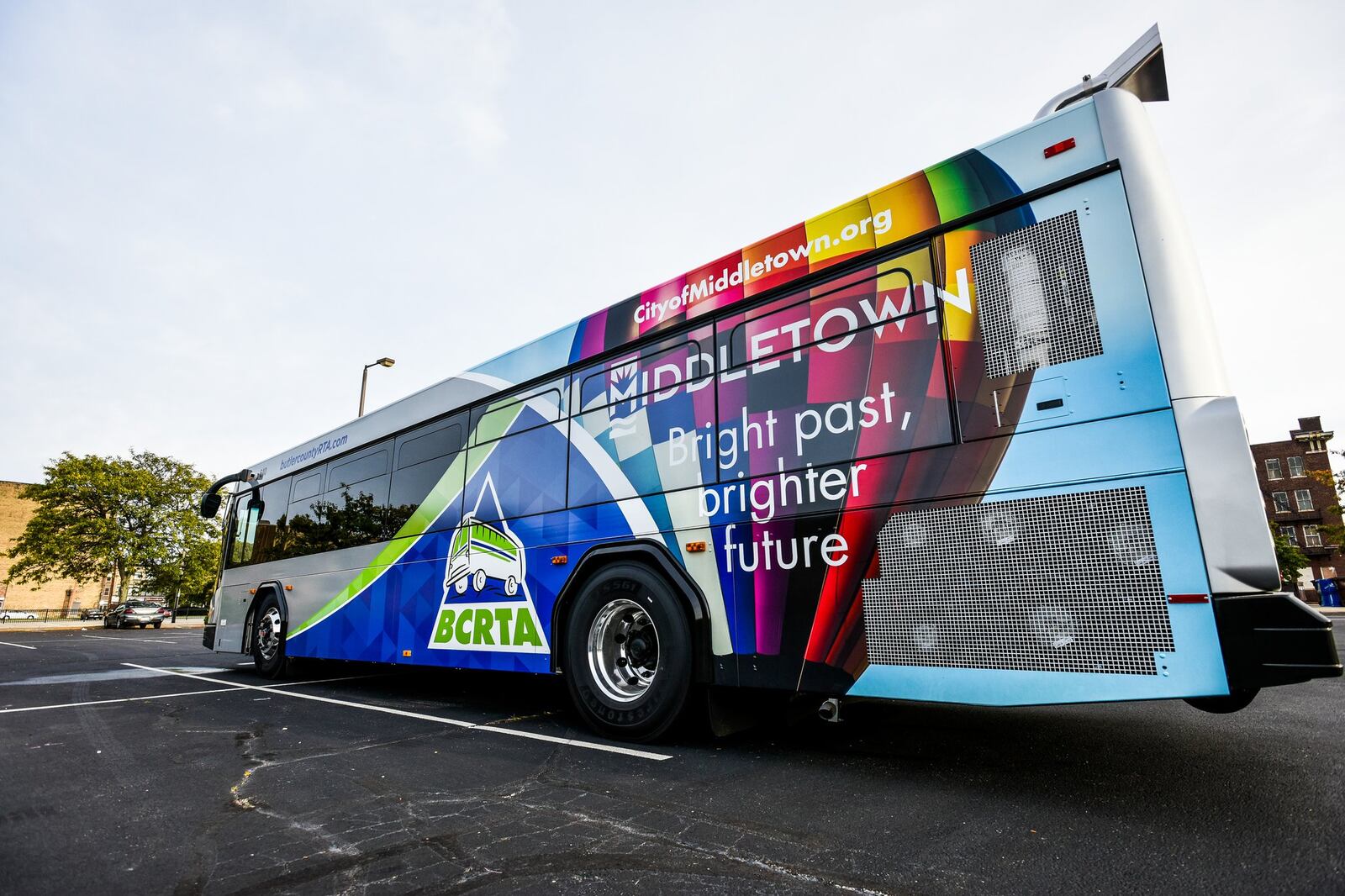 Middletown Transit Service purchased five new 33-passenger buses and will put them into service after drivers are trained to operate them. The city plans to retire most of the old buses and keep one as a spare/reserve bus. NICK GRAHAM/STAFF