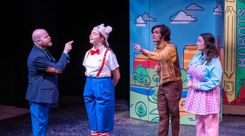 Members of the Lexington Children’s Theatre will give kids and their families an insider’s look at theater when ‘Stuart Little’ comes to the Fitton Center stage this month. CONTRIBUTED