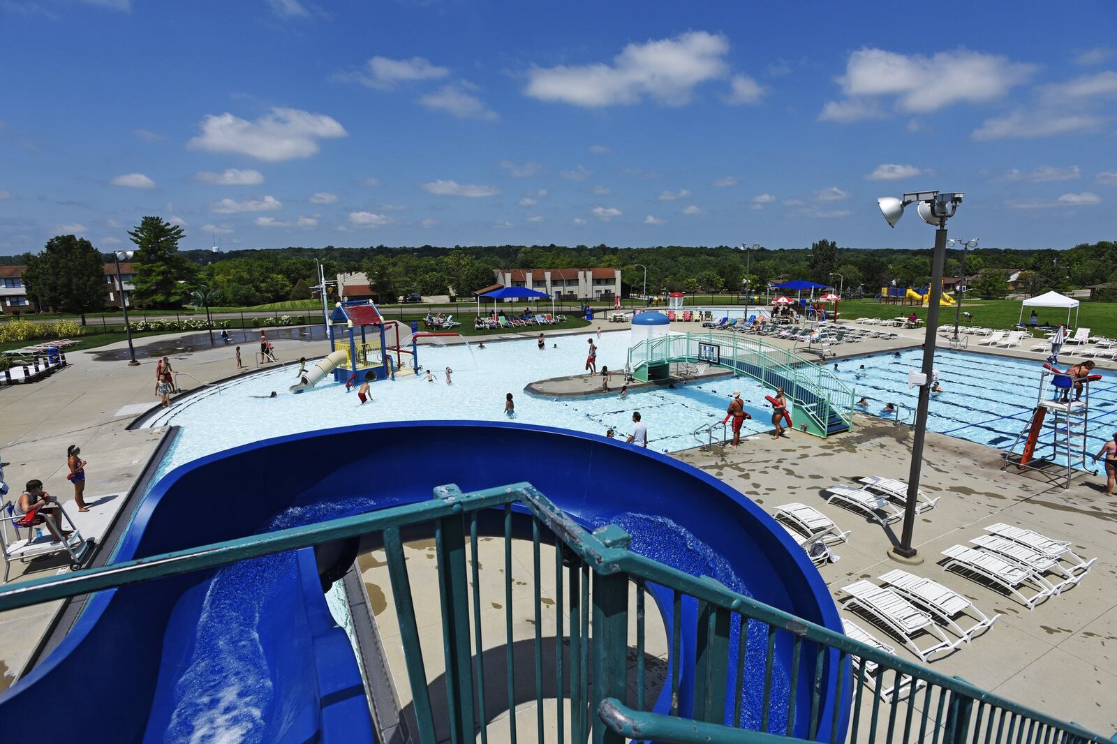 The Fairfield Aquatic Center on Augusta Boulevard received top marks for its lifeguards from Ellis & Associates. NICK GRAHAM/FILE