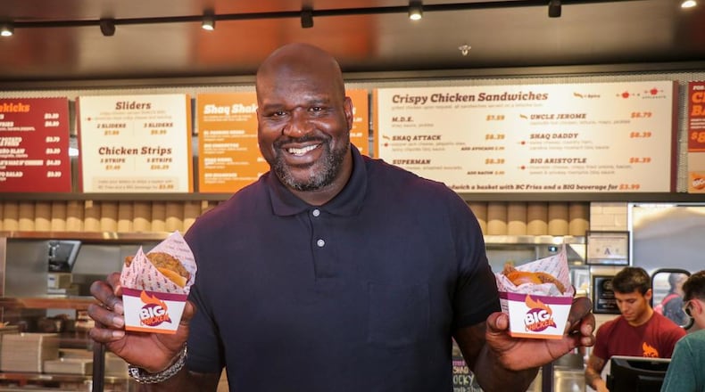 Big Chicken, founded by NBA Hall of Famer Shaquille O’Neal, is set to open its first Ohio location at at 10655 Innovation Drive in Austin Landing in Miami Twp.