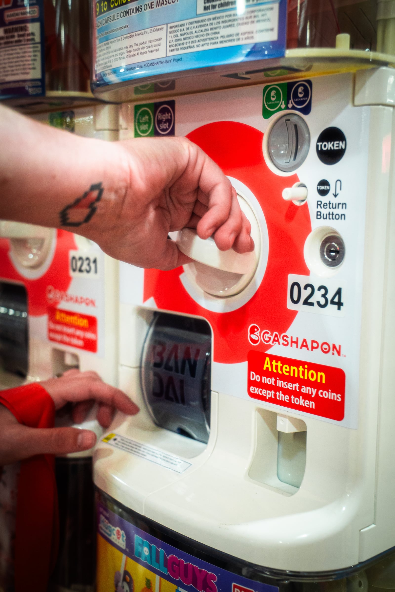 This Japanese Gashapon vending machine has collectible items and is in the Eastgate store. JUNGLE JIM'S INTERNATIONAL MARKET/CONTRIBUTED