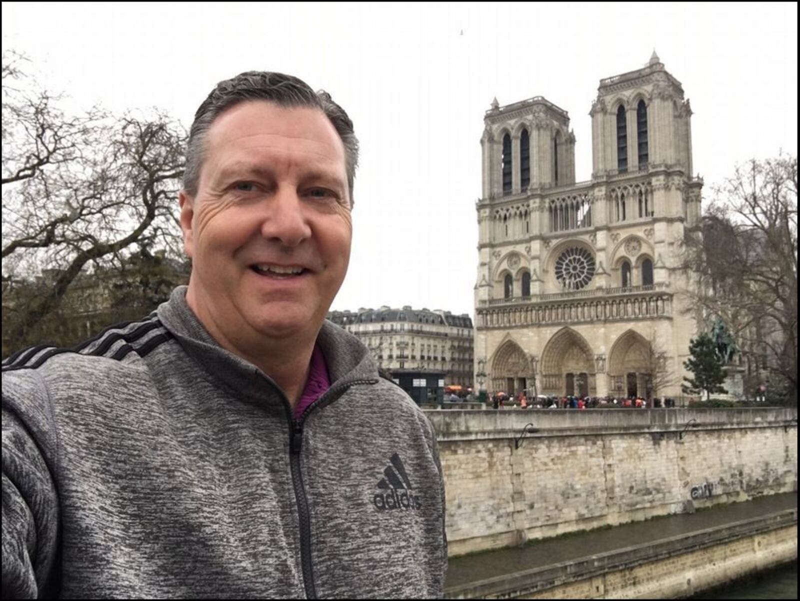 News Center 7's Mike Campbell visited Notre Dame Cathedral in Paris in mid-March.
