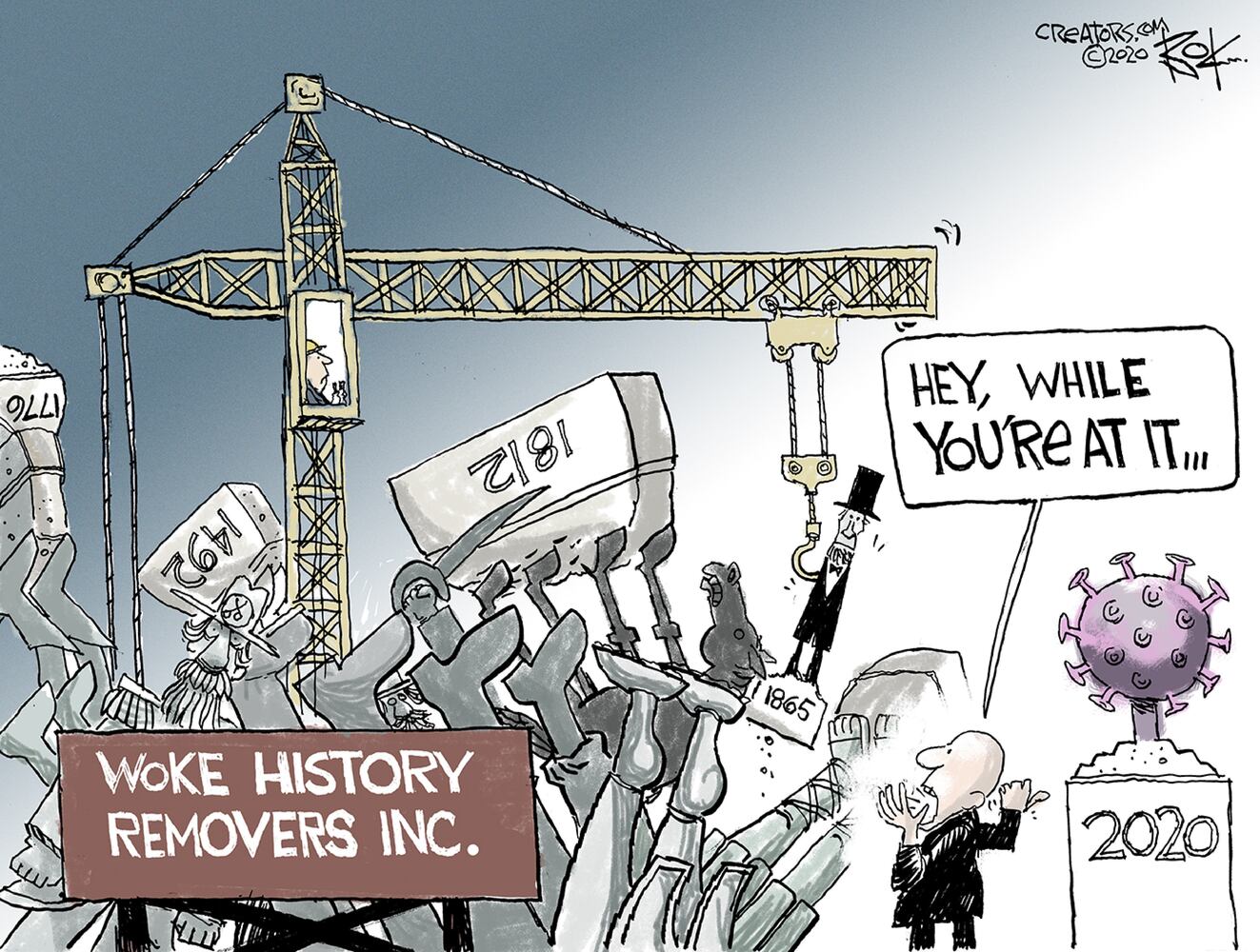 Week in cartoons: Good riddance to 2020 and more