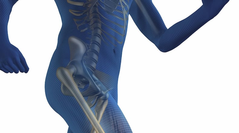 Running man illustration