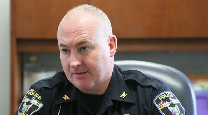 Monroe Chief of Police Bob Buchanan.